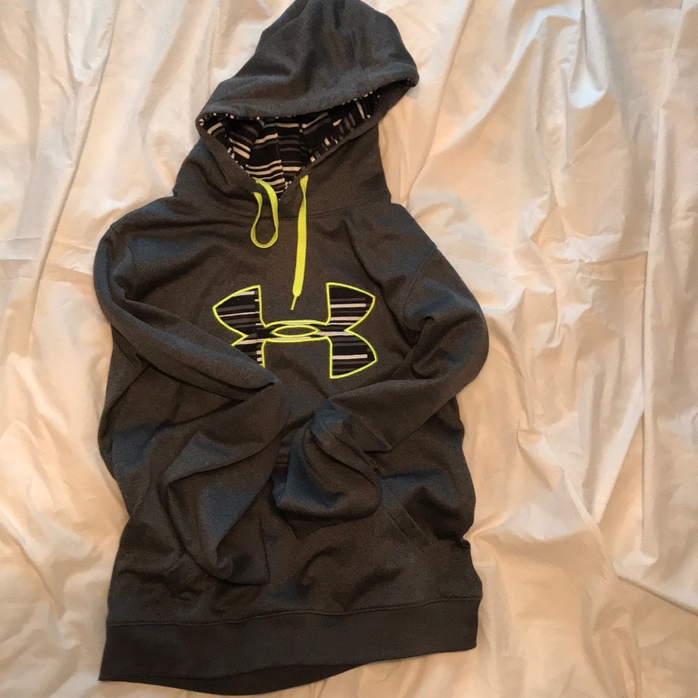 Charcoal Grey Under Armour Hoodie
